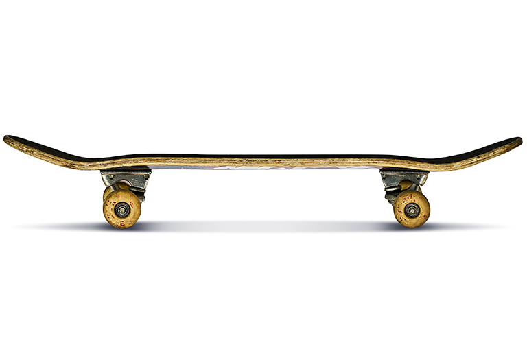 Skateboard stock photo