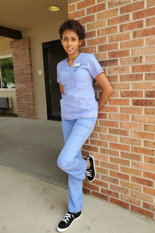Tsion Admasu, certified nursing assistant