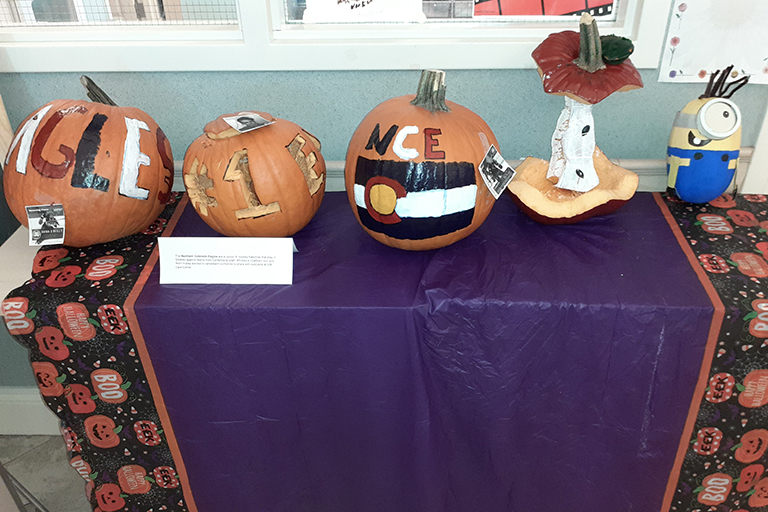 Pumpkins at Life Care Center of Greeley