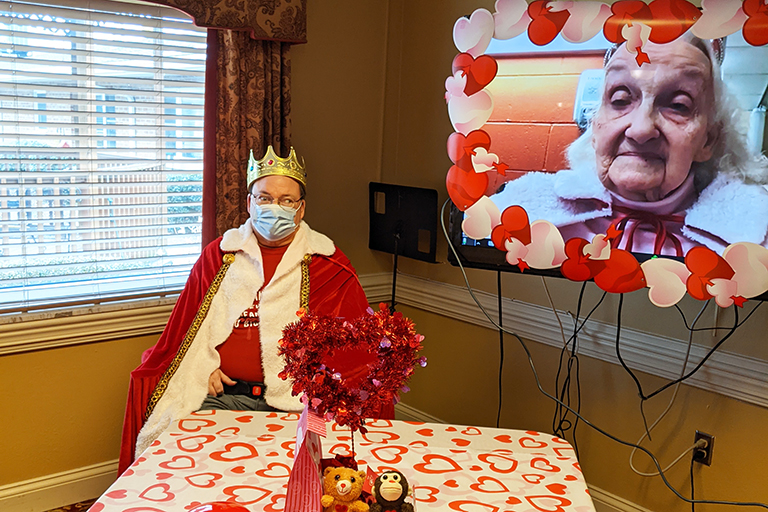 Parkview King and Queen George Woodburn and Dorothy Gross 