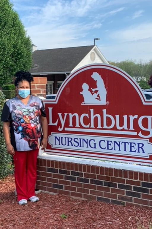 Tekoa Bradford at Lynchburg Nursing Center