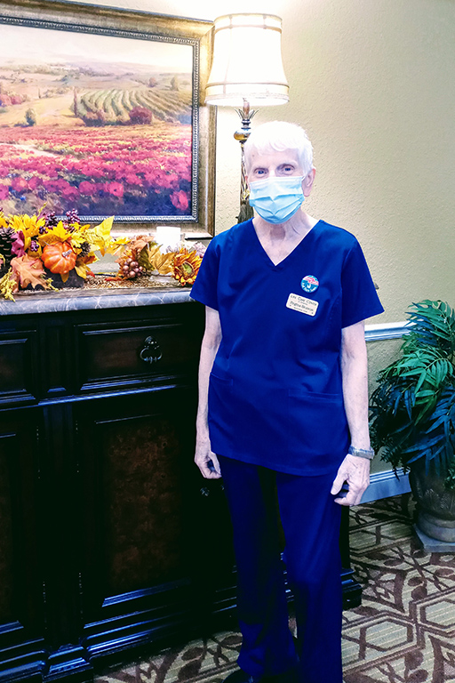 Regina Benson, restorative CNA at LCC Orlando