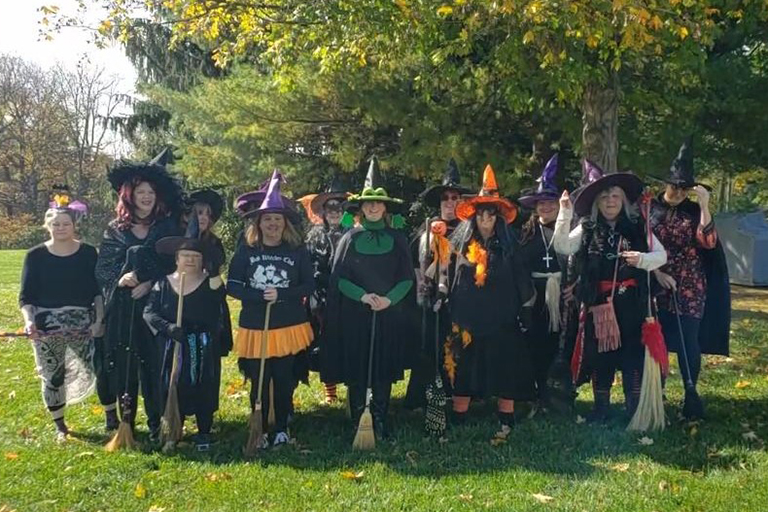 Witch dancers at Hickory House