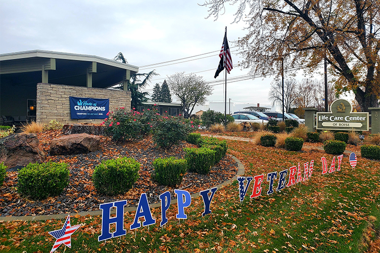 Decorations at LCC Boise