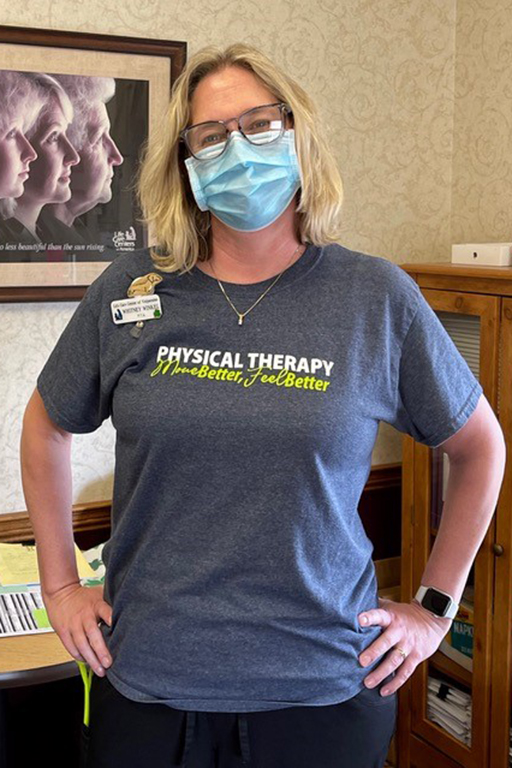 Whitney Winkel, physical therapist assistant at Life Care Center of Valparaiso